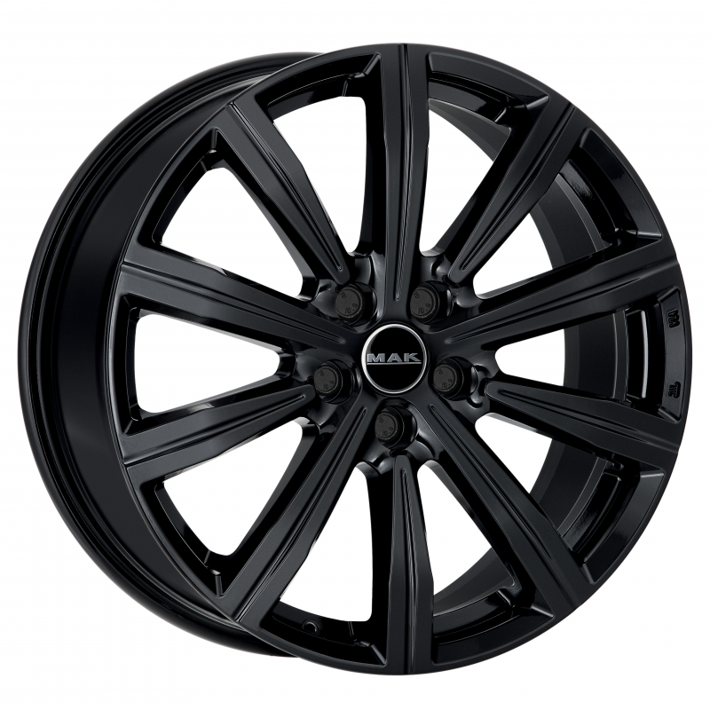 MAK Birmingham 9,5x22 5/120 ET35 d-64,1 Gloss Black (F9522IRGB35IR)