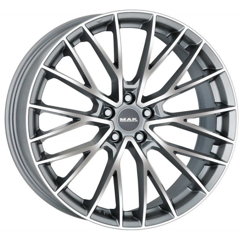 MAK Speciale-D 11,5x22 5/112 ET40 d-66,6 Graphite Mirror Face (F1522LDHM40WS2X)