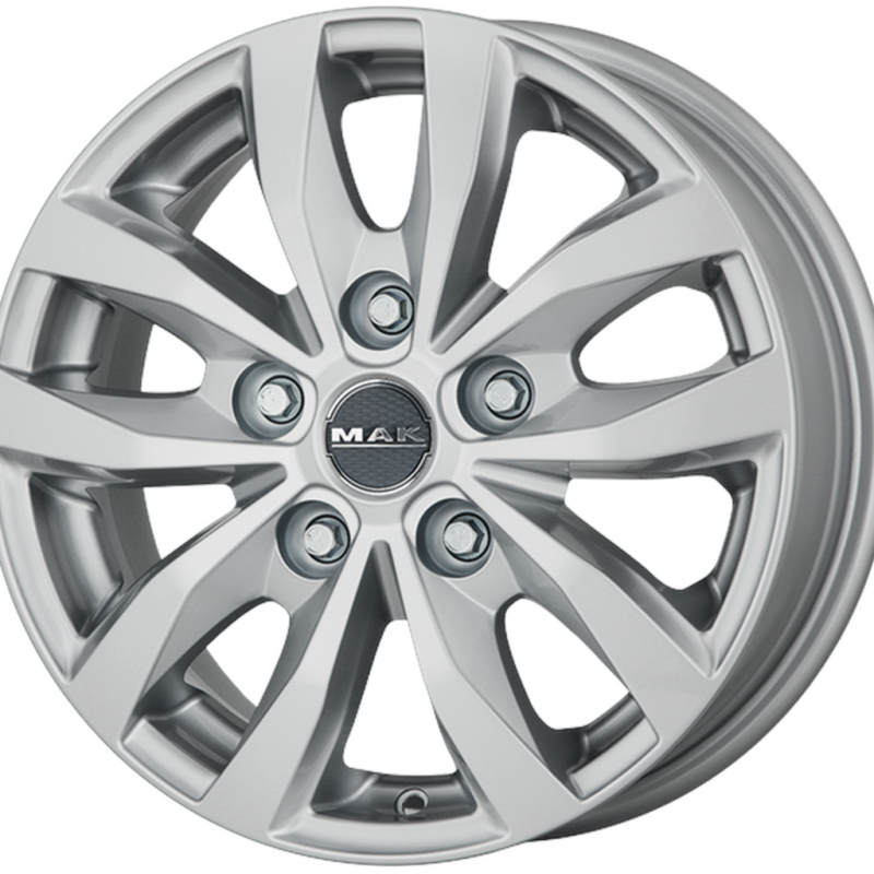 MAK Load 5 7,0x17 5/118 ET45 d-71,1 Silver (F70705DSI45D)