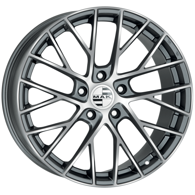 MAK Monaco 8,5x19 5/112 ET46 d-57,1 Gun Met-Mirror Face (F8590MFQM46VE3X)