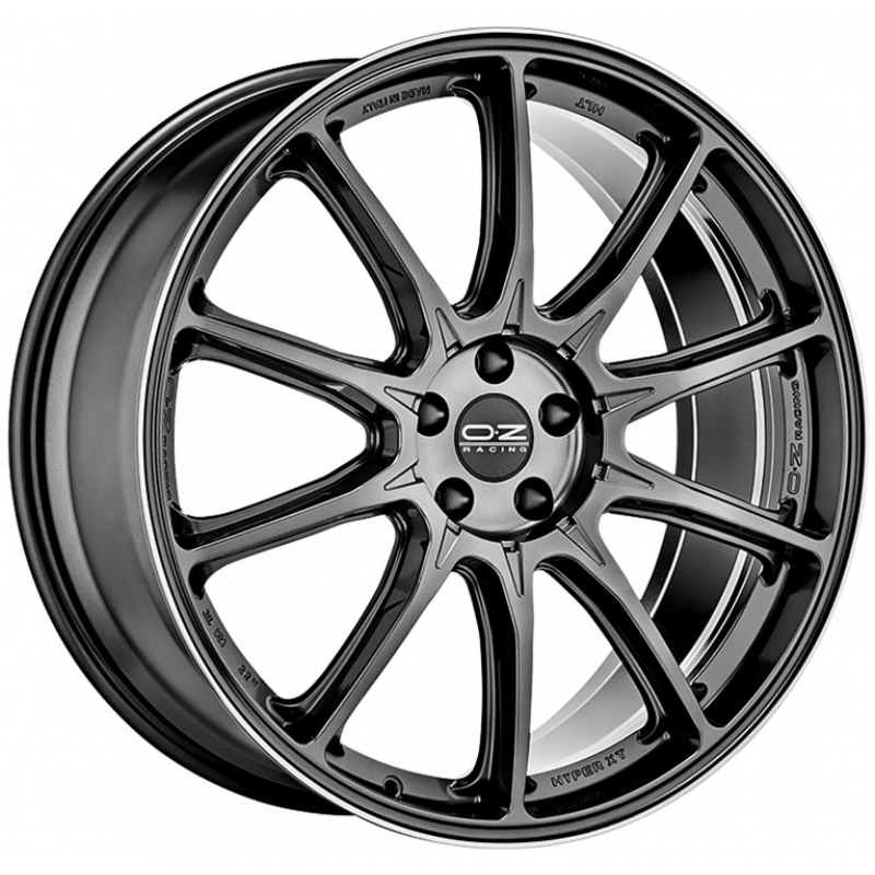OZ Hyper XT HLT 10,5x20 5/112 ET26 d-66,46 Star Graphite Diamond Lip (W01A70201D6)