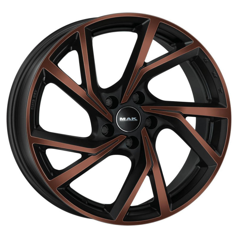 MAK Kassel 8,0x19 5/114,3 ET40 d-76 Black and Bronze (F8090KABB40FF)