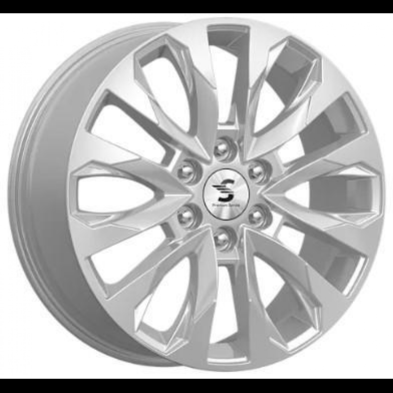КиК КР007 (Haval H9) 8,0x20 6/139,7 ET42 d-75,1 Elite Silver (Арт.78991)