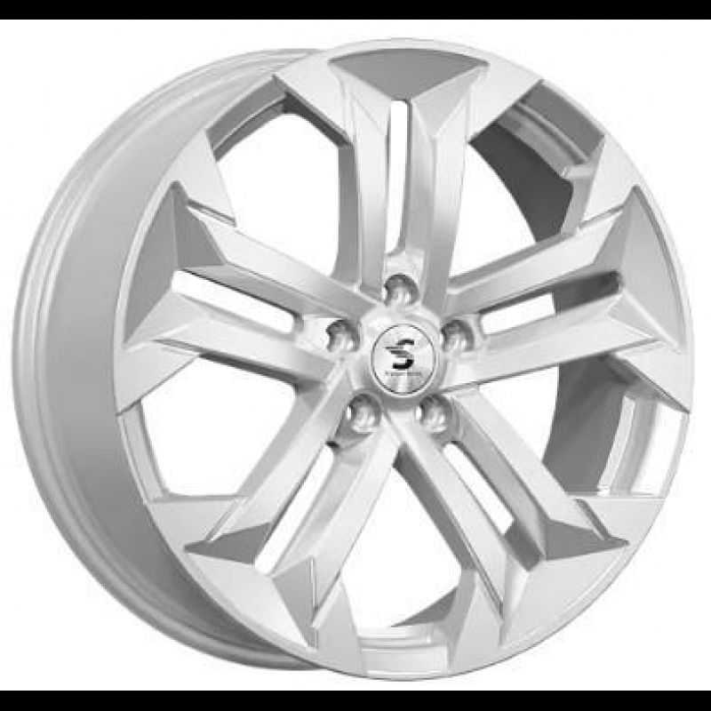 КиК КР015 (Sorento/Santa Fe) 7,5x19 5/114,3 ET49,5 d-67,1 Elite Silver (Арт.76946)
