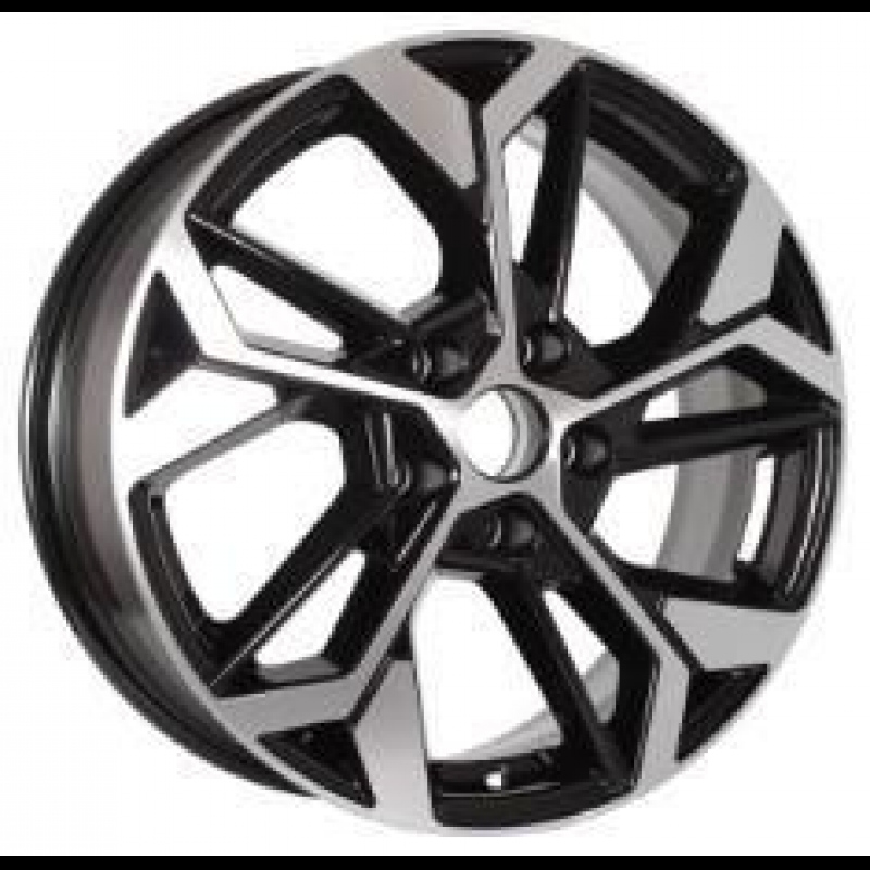 КС1062 (ZV 17_Tiggo 4 Pro) 6,5x17 5/108 ET33 d-60,1 алмаз чёрный (Арт.80692)