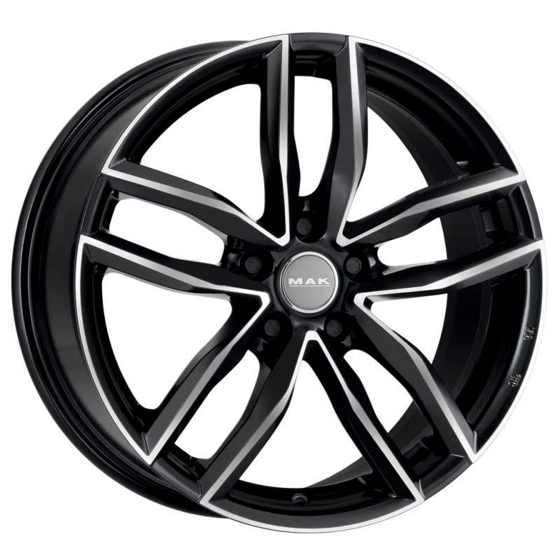 MAK Sarthe 8,0x18 5/112 ET40 d-57,1 Black Mirror (F8080RHBM40WE3X)