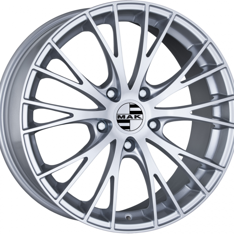 MAK Rennen 10,0x21 5/130 ET50 d-71,6 Silver (F1021NNSI50KY3X)