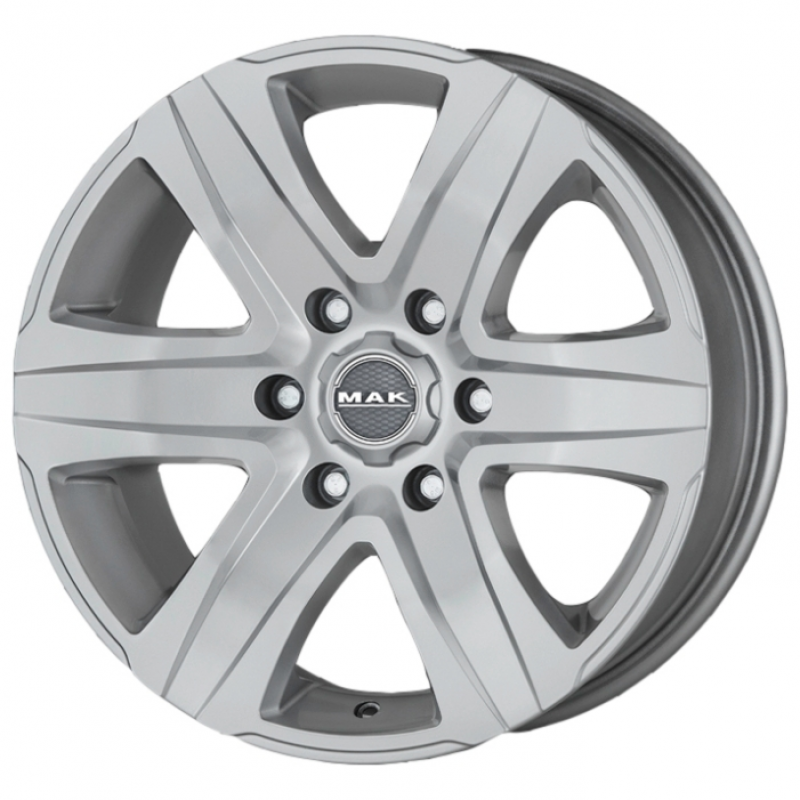 MAK Stone 6 8,0x18 6/130 ET53 d-84,1 Silver (F80806TSI53M5)