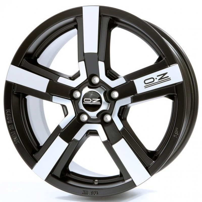 OZ Versilia 8,0x18 5/130 ET43 d-71,6 Matt Black Diamond Cut (W0181500154)
