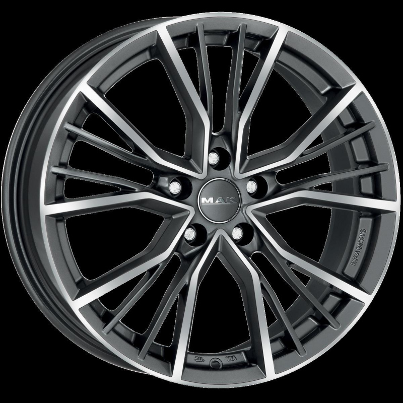 MAK Union 8,0x20 5/112 ET45 d-57,1 Gun Met Mirror Face (F8020UNQM45VW4X)