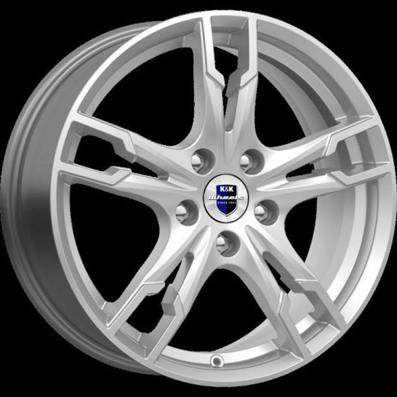 КиК Солар (КС875) 7,0x17 5/114,3 ET50 d-67,1 сильвер (Арт.75038SK)