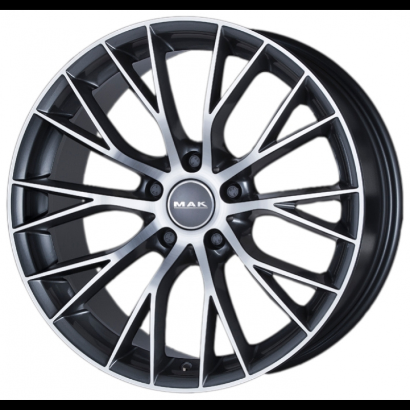 MAK Munchen 8,5x19 5/120 ET18 d-72,6 Gun Met-Mirror Face (F8590MUQM18NB)