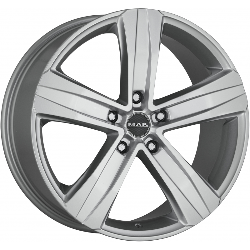 MAK Stone 5 3 6,5x15 5/160 ET52 d-65,1 Silver (F65505T3SI52TG)