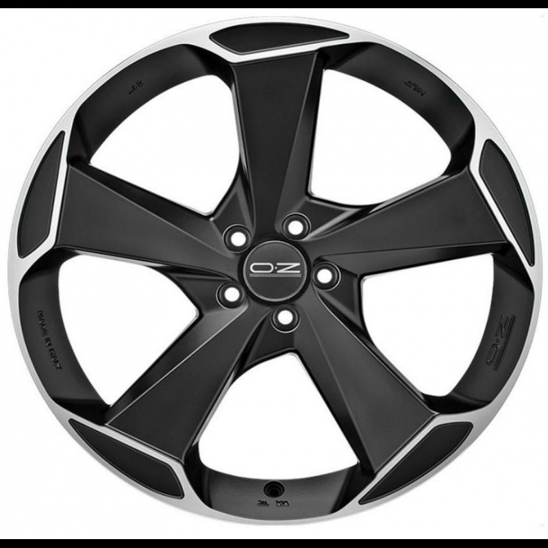 OZ Aspen HLT 10,0x21 5/112 ET52 d-79 Matt Black Diamond Cut (W0199120054)