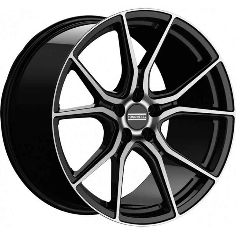 Fondmetal STC45 8,5x20 5/114,3 ET32 d-75 Glossy Black Machined (RF15635)