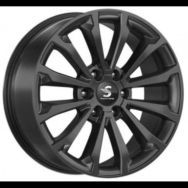 КиК КР006 (Haval H9) 8,5x20 6/139,7 ET33 d-75,1 Fury Black (Арт.78933)