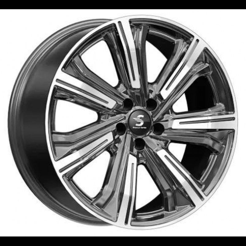 КиК Kleemann (КР1067) 8,5x20 5/108 ET36 d-65,1 Diamond Gloss Graphite (Арт.80745)