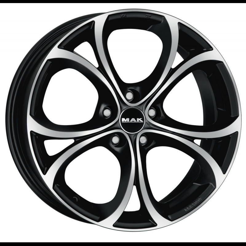 MAK Lario 10,0x20 5/110 ET34 d-65,1 Black Mirror (F1020LABM34LG1X)