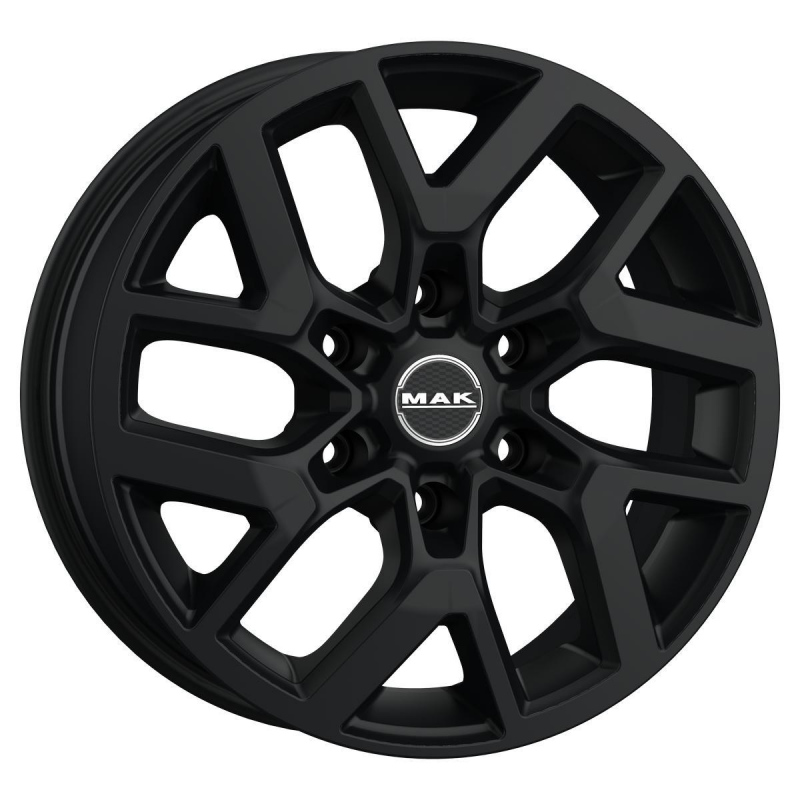 MAK Gravel 8,0x18 6/139,7 ET30 d-100,1 Matt Black (F8080GRMB30VU)