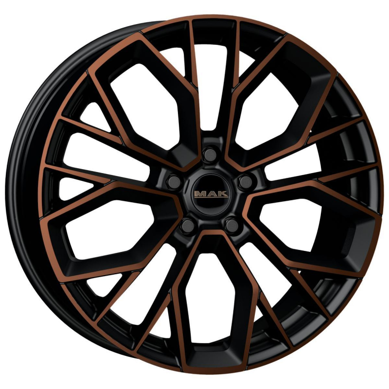 MAK Stilo 8,5x20 5/114,3 ET40 d-76 Black &amp; Bronze (F8520TSBB40FF)