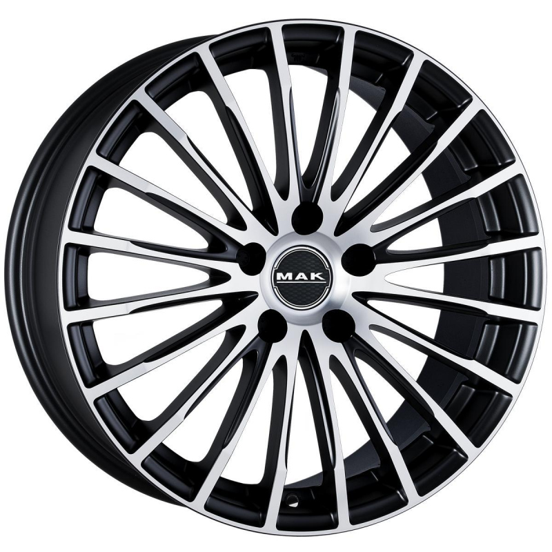 MAK Fatale 8,5x19 5/108 ET38 d-72 Ice Black (F8590FAIB38GG)
