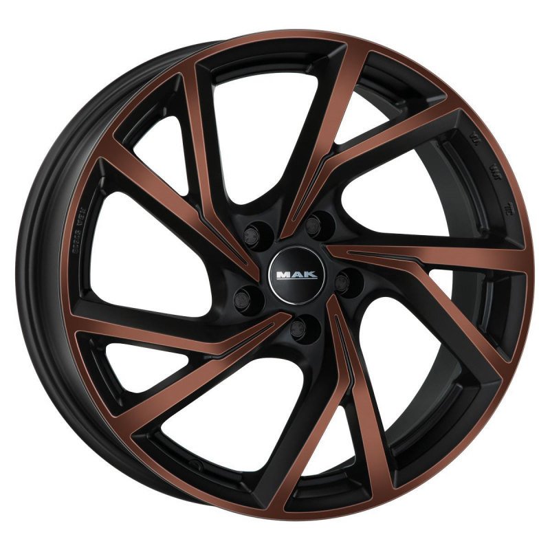 MAK Kassel 8,0x18 5/112 ET45 d-76 Black &amp; Bronze (F8080KABB45VK)