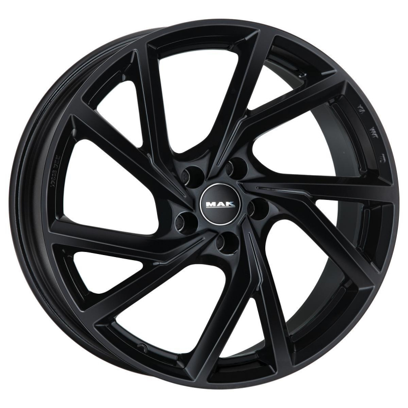 MAK Kassel 7,0x17 5/114,3 ET35 d-76 Gloss Black (F7070KAGB35F)