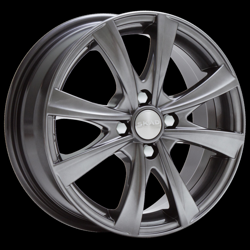 СКАД Мальта 5,5x14 4/98 ET38 d-58,6 графит (2140027)