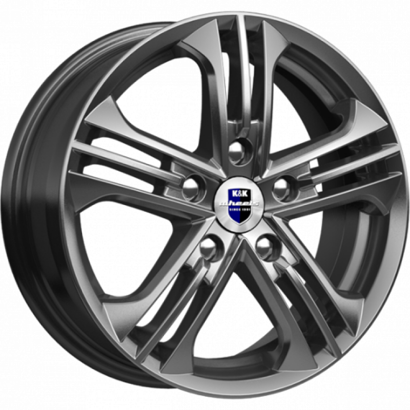 КиК Trinity (КС615) 6,0x15 5/114,3 ET44 d-67,1 дарк платинум (Арт.r72345) Оригинал