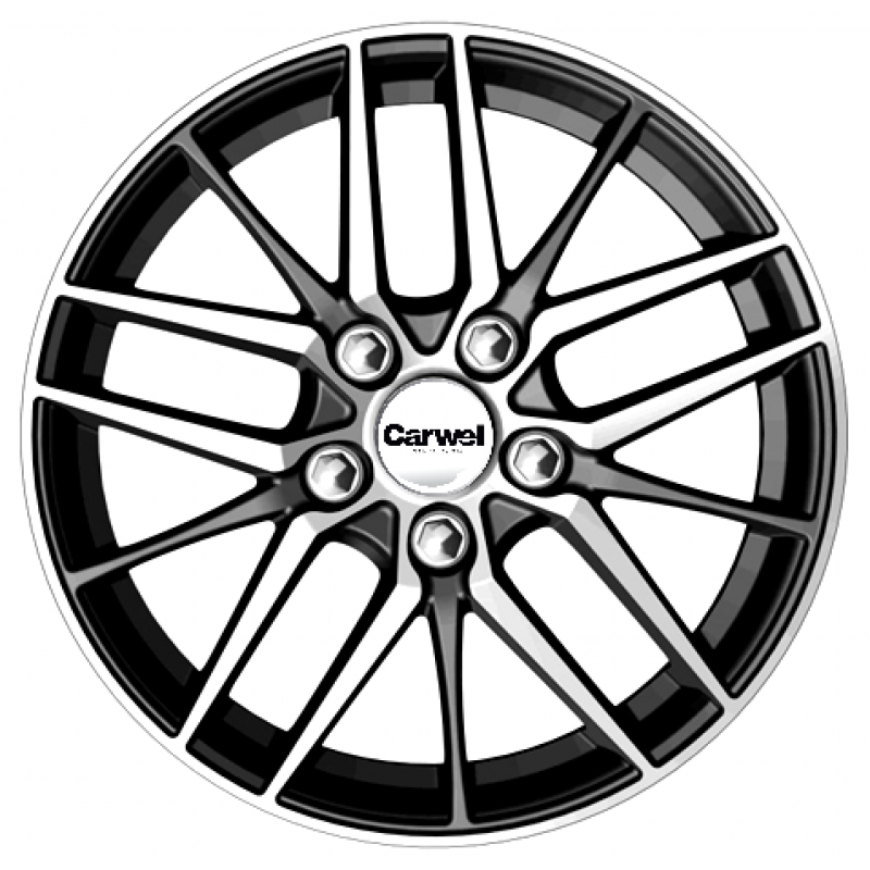 Carwel Лача 6,5x16 5/100 ET38 d-57,1 AB (Арт.102545)