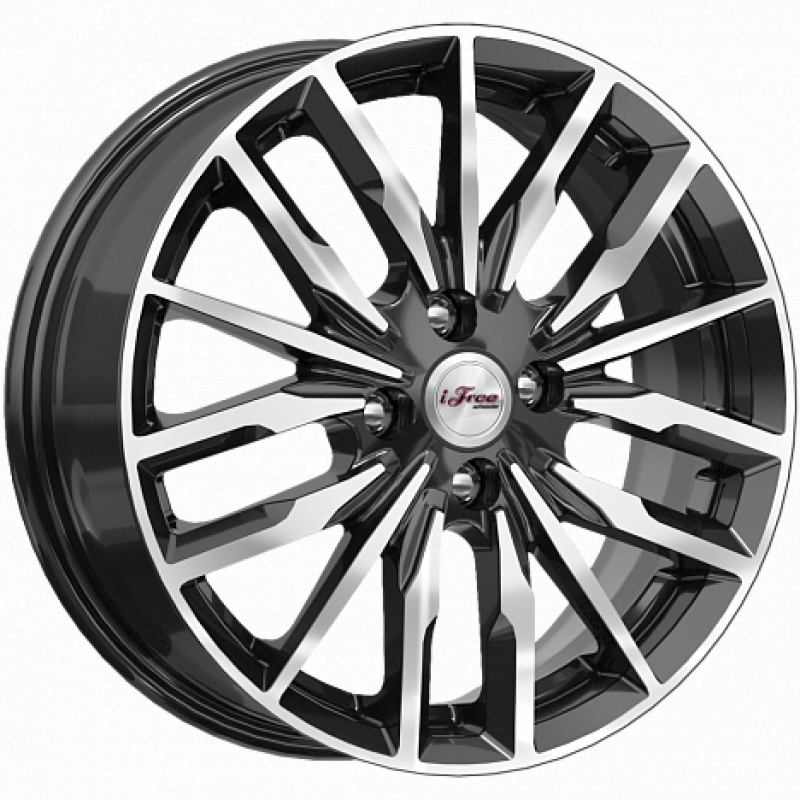 iFree Миконос (КС946) 6,0x16 5/100 ET38 d-57,1 Блэк Джек (Арт.616802)