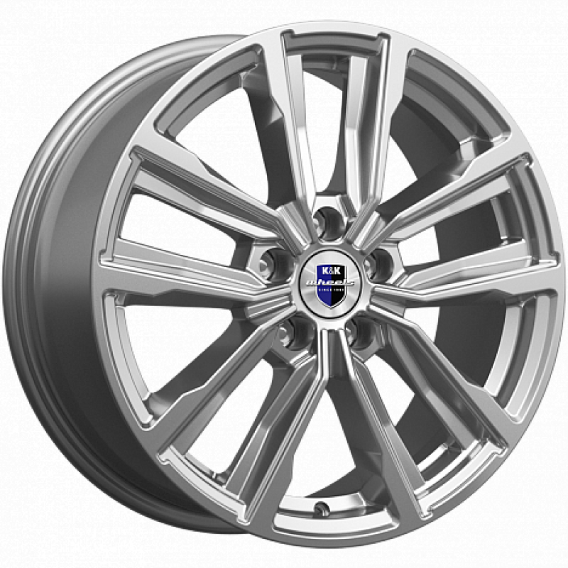 КиК Лацио (КС964) 7,5x17 5/114,3 ET45 d-66,1 дарк платинум (Арт.77390)