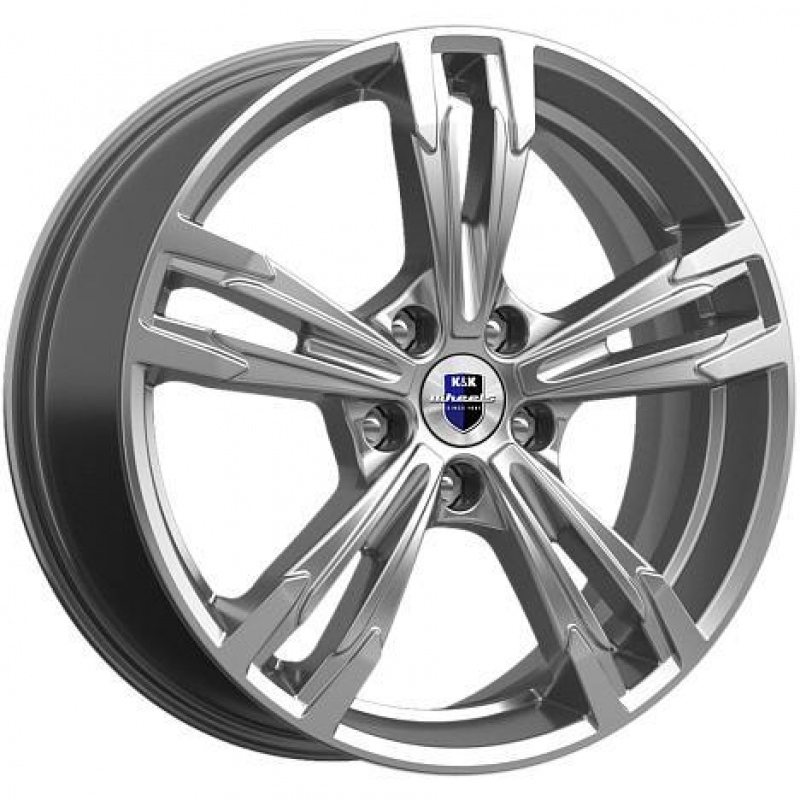 КиК Karrera Light (КС935) 7,0x18 5/108 ET41 d-59,6 дарк платинум (Арт.84231)