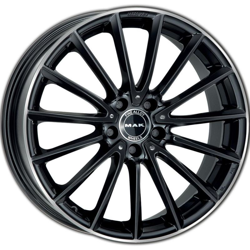 MAK Komet 7,5x19 5/112 ET32 d-66,6 Gloss Black Mirror Ring (F7590KMGL32WSY)