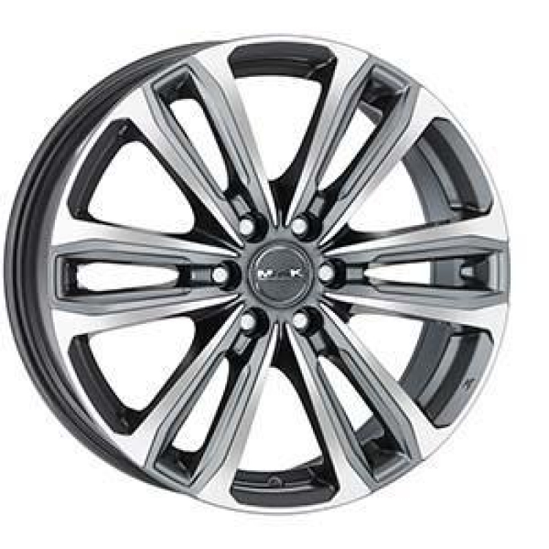 MAK Safari 6 7,5x18 6/120 ET47 d-74,5 Gun Met-Mirror Face (F7580AF6QM47TR)
