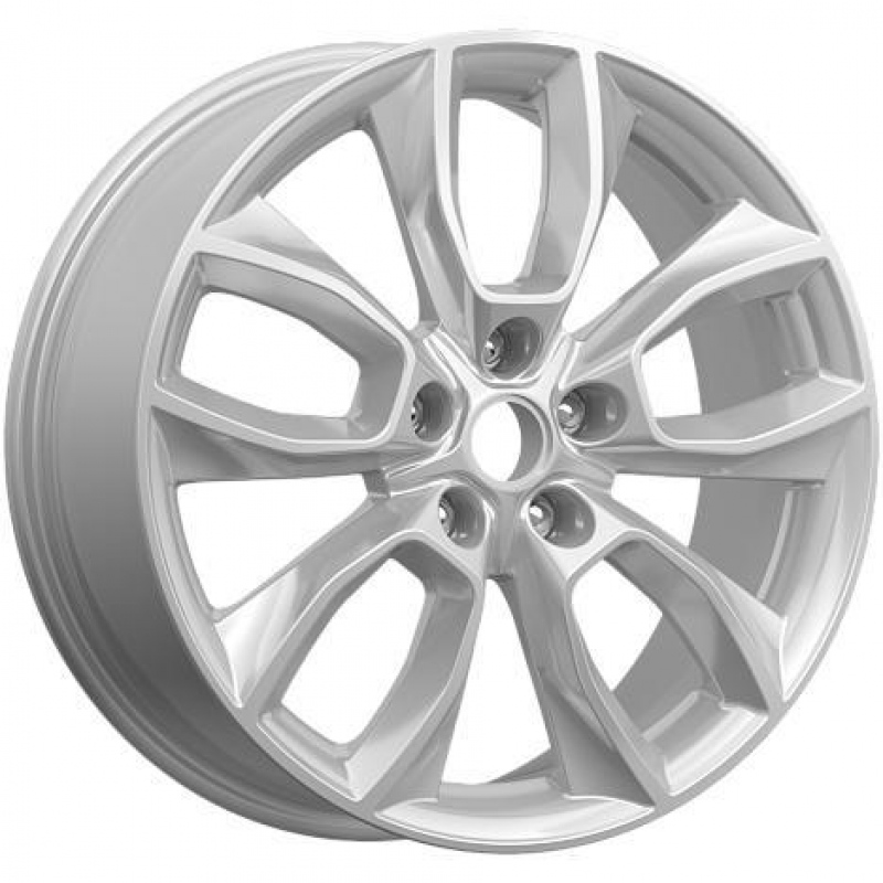 КиК КР001 (Uni-S/Changan CS55 Plus/Belgee X70) 7,0x18 5/114,3 ET45 d-60,1 Elite Silver (Арт.84278)