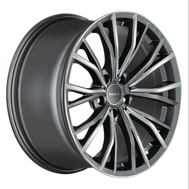 MAK Mark-D 10,5x20 5/112 ET43 d-66,6 Gun Met-Mirror Face (F0520MPQM43WS3X)