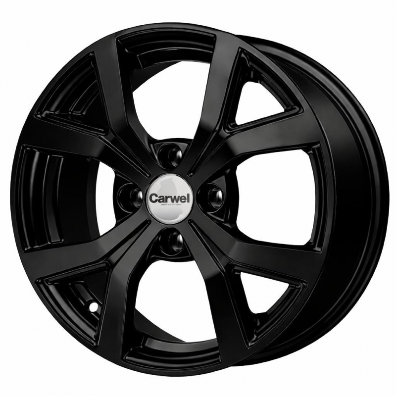 Carwel Таир 147(137) 6,0x15 4/100 ET50 d-60,1 BK (Арт.140423)