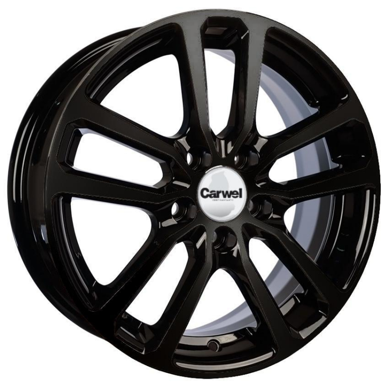 Carwel Донты 209 (Geely Emgrand) 6,0x15 5/114,3 ET38 d-54,1 BK (Арт.141602)