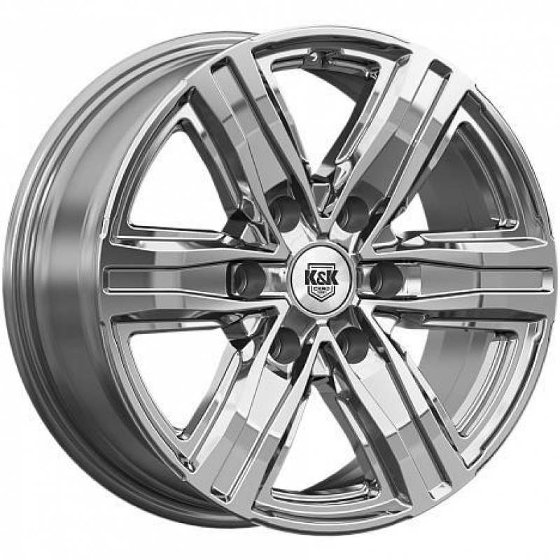 КиК R8 (КС1174) 7,5x17 6/114,3 ET30 d-66,1 дарк платинум (Арт.84149)