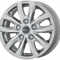 MAK Load 5 7,0x17 5/118 ET45 d-71,1 Silver (F70705DSI45D)