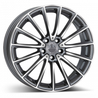 MAK Komet 7,5x17 5/112 ET45 d-66,6 Gun Met-Mirror Face (F7570KMQM45WS3X)
