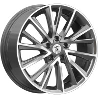 КиК КР010 (EXEED TXL) 7,5x18 5/108 ET36 d-65,1 Diamond Gloss Graphite (Арт.79189)
