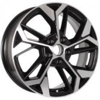КС1062 (ZV 17_Tiguan) 6,5x17 5/112 ET38 d-57,1 алмаз чёрный (Арт.80695)