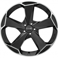 OZ Aspen HLT 9,5x20 5/108 ET36 d-63,4 Matt Black Diamond Cut (W01A0300154)