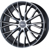 MAK Munchen 9,5x20 5/120 ET35 d-72,6 Gun Met-Mirror Face (F9520MUQM35IB)