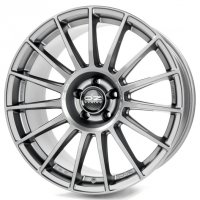 OZ Superturismo Dakar 10,0x20 5/130 ET48 d-71,6 Matt Graphite Silver Lettering (W0186400146)