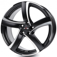 Alutec Shark 7,5x17 5/100 ET35 d-63,3 Racing Black Frontpolished (SH75735B33-5)