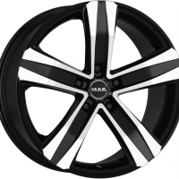 MAK Stone 5 3 6,5x16 5/160 ET60 d-65,1 Black Mirror (F65605T3BM60TG)
