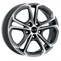 MAK Hessen 7,0x17 5/120 ET41 d-67,1 Gun Met-Mirror Face (F7070HEQM41IO3X)